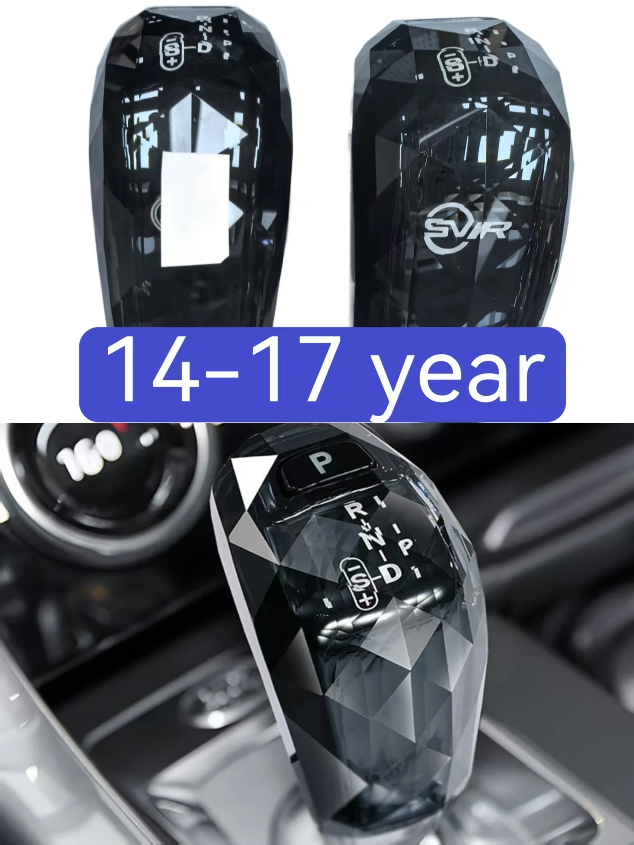 Crystal Gear Shift Knob Cover Car Accessories Trim For Land Range Rover Sport Evoque Discovery Land Rover Defende Jaguar XEL