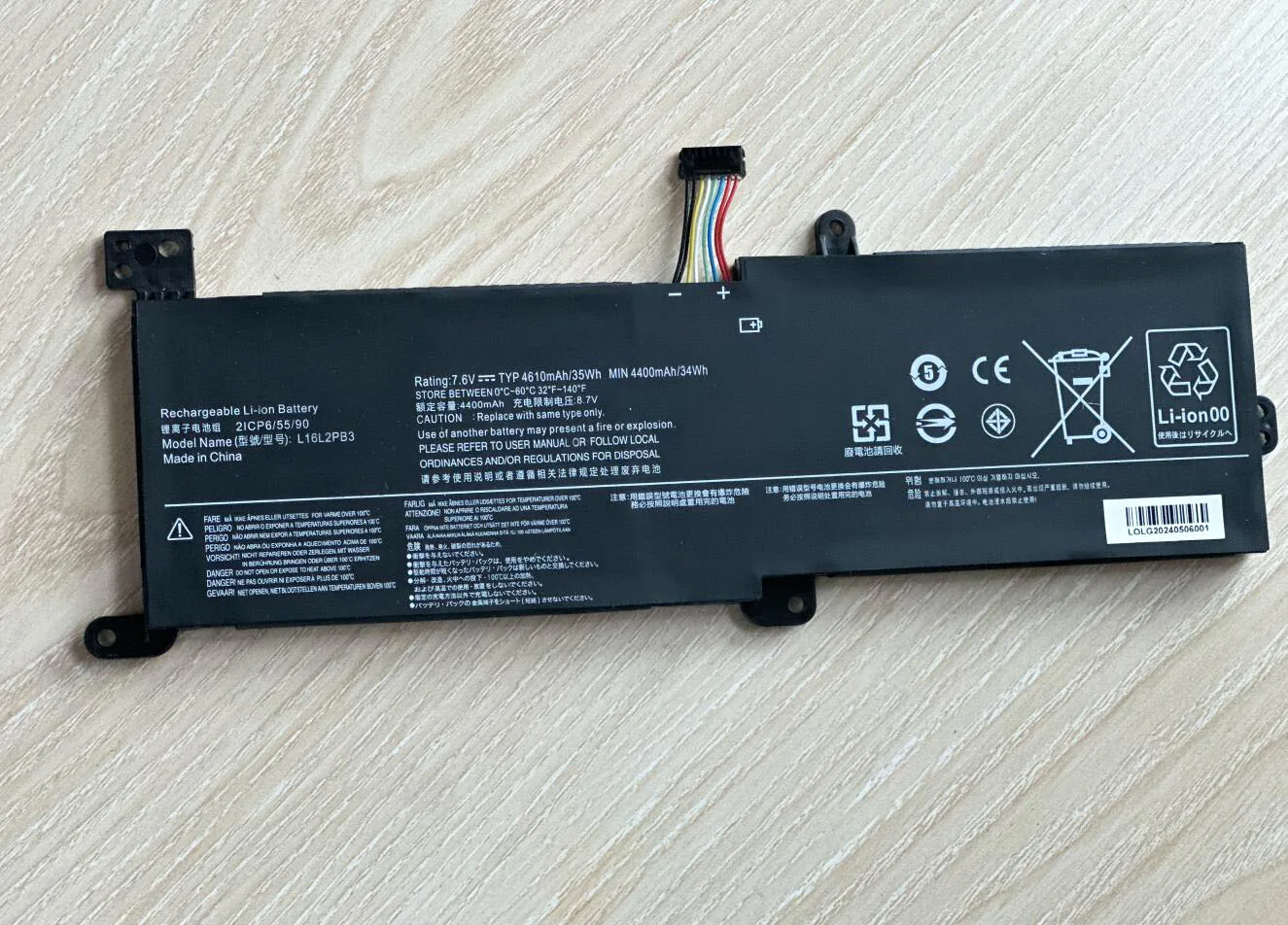 L16C2PB2 L16M2PB2 L16L2PB2 L16M2PB1 Laptop Battery For Lenovo IdeaPad 520-15IKB L16S2PB1 L16L2PB3 L16C2PB1 L17L2PF1 L17M2PB7