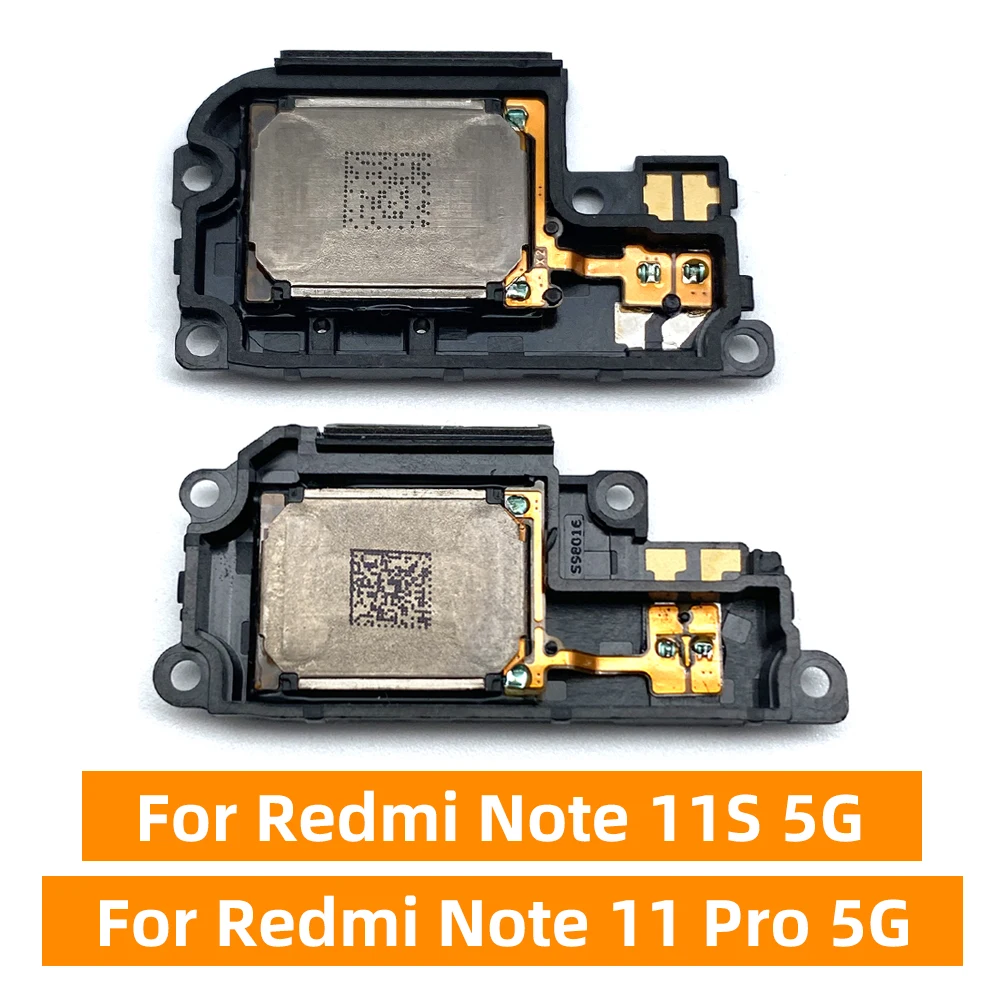 10Pcs\Lot Tested Well For Redmi Note 11S 5G / Redmi Note 11 Pro Loudspeaker bottom Loud Speaker Sound Buzzer Ringer Flex Cable