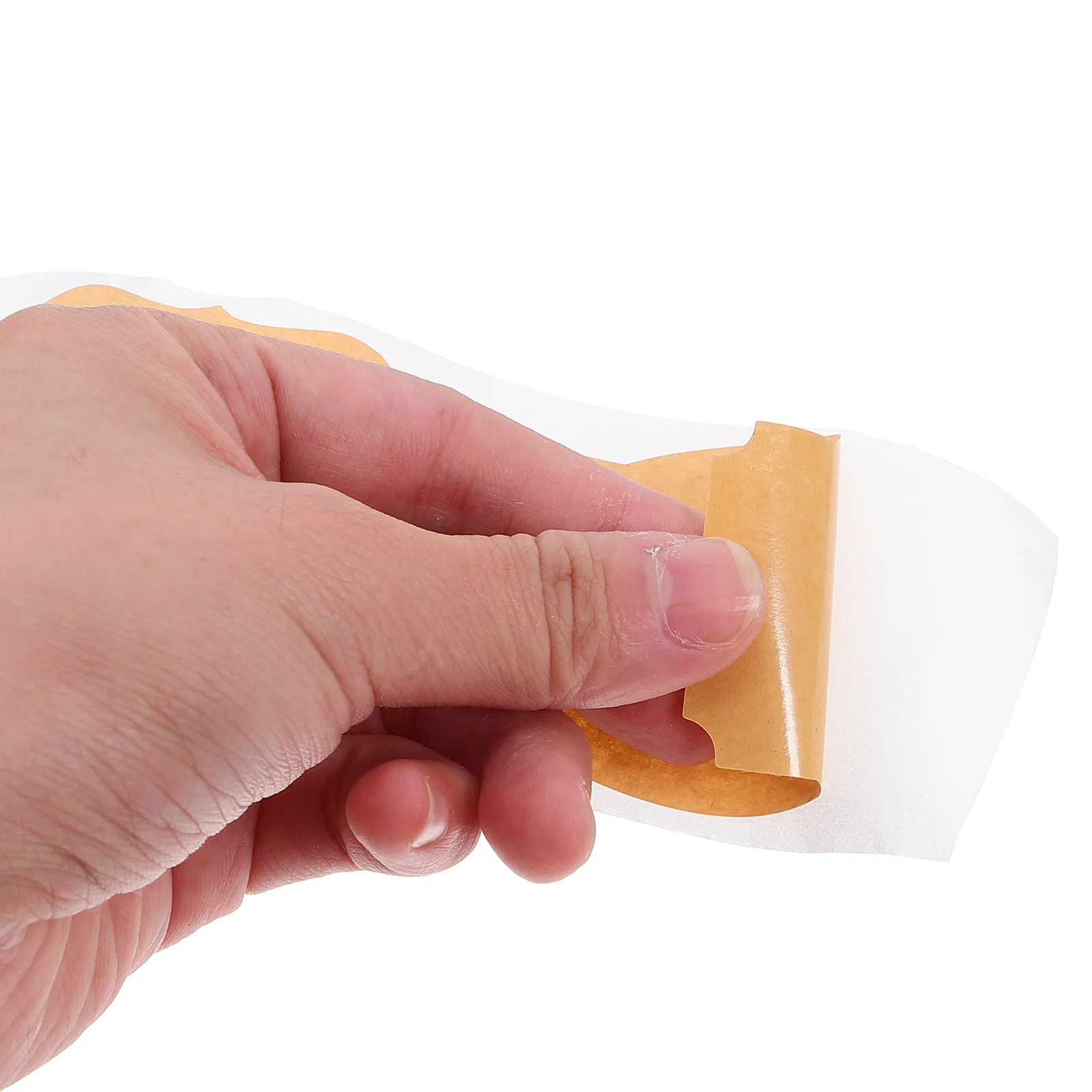 

1 Roll Self-Adhesive Brown Sticky Labels for Food Containers Gift Boxes Mason Jars DIY Crafts Writable Decorative Sealing