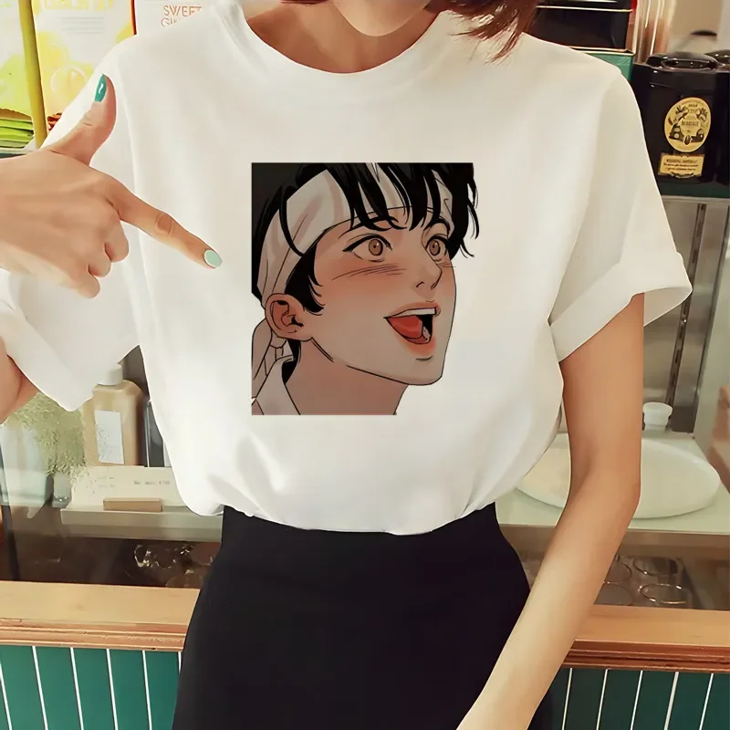 Painter of The Night T-shirt for Women Short Sleeve Ladies Tops Anime Cartoon T Shirt for Male Printed White T Shirt Women Tees