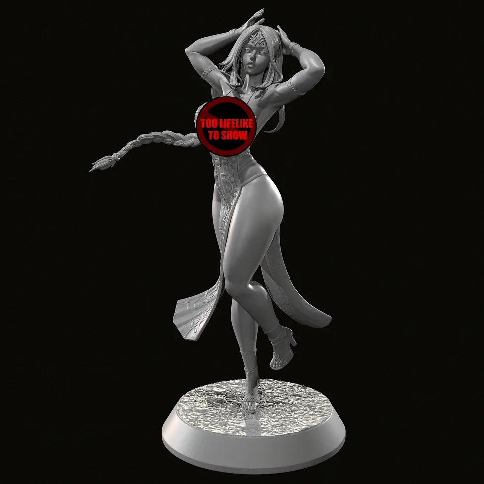 The height of man 38mm 50mm 75mm Resin model kits figure beauty colorless and self-assembled TD-7061/3D