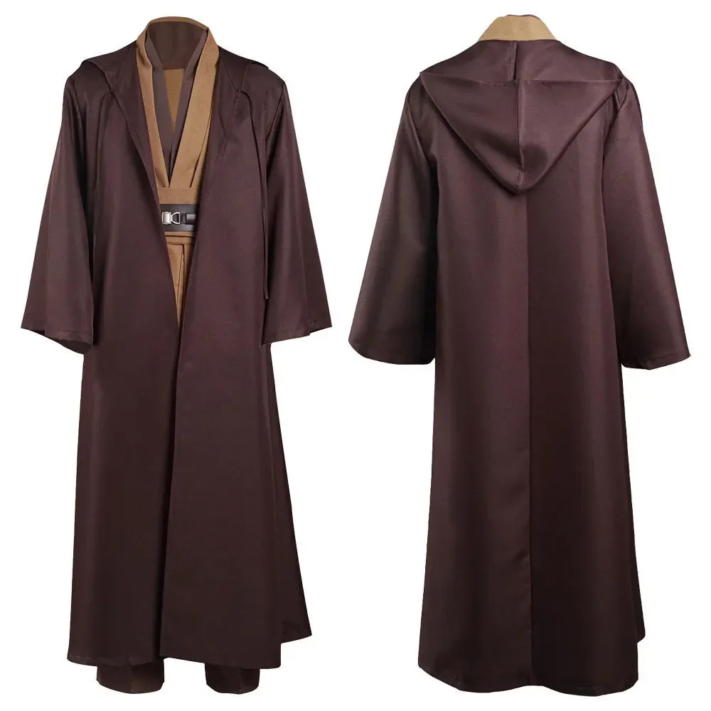 1pc Star Soft poliestere Wars Jedi Role Playing Costume nuova versione di alta qualità Obi-Wan Kenobi Cos Costume