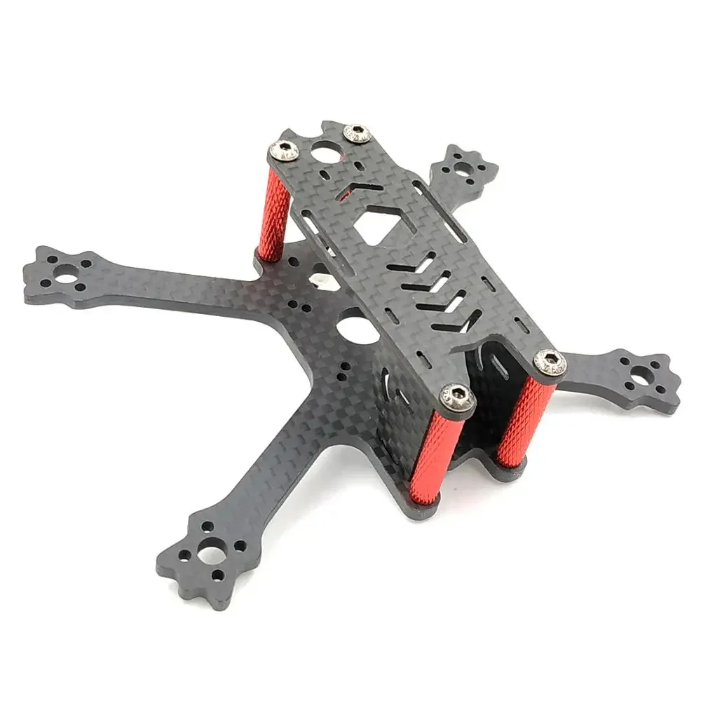 AlfaRC AHX115 Frame Kit RC Drone FPV Racing Support 1106 F3/F4 Runcam/FOXEER/CADDX.US Micro Series Support 2.5inch Propeller F3