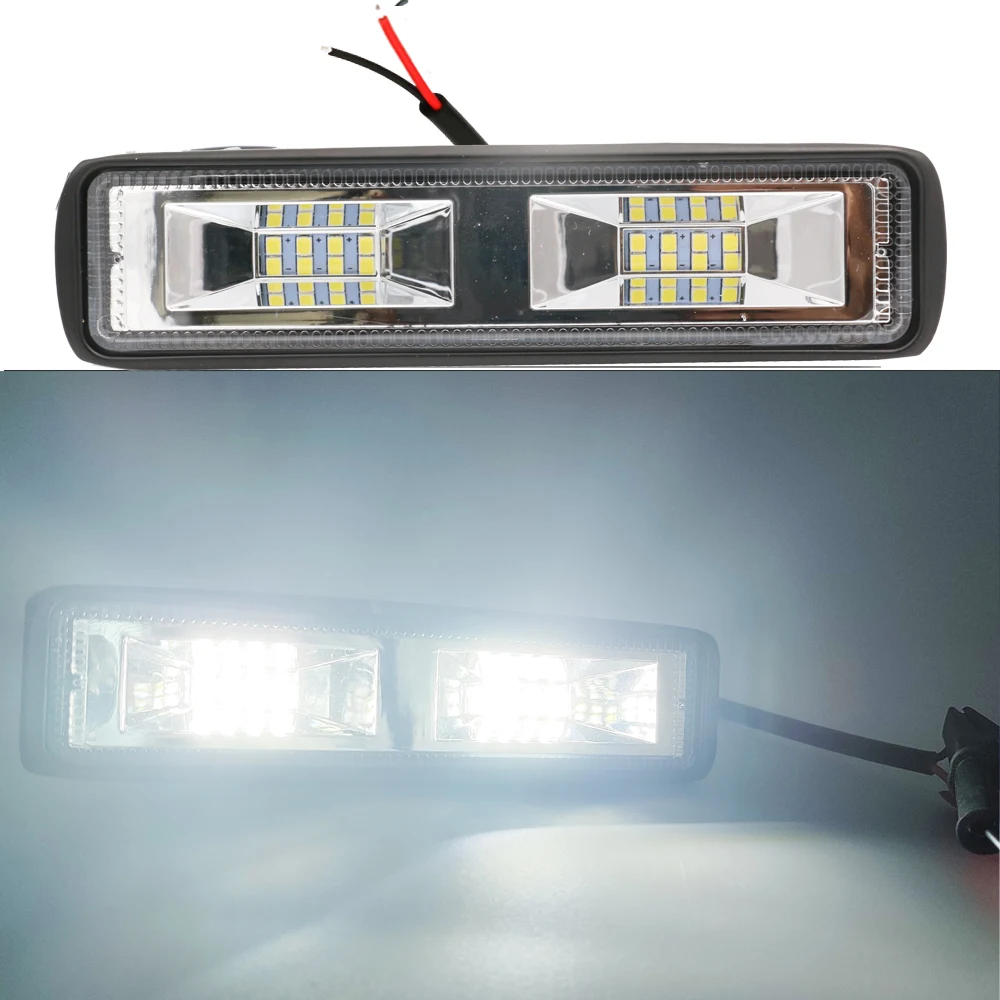 Aluminum Alloy Led Working Headlights Light 12-24v For Led Headlights Car Tractor Safari Foco Led 12v 24v Led Truck