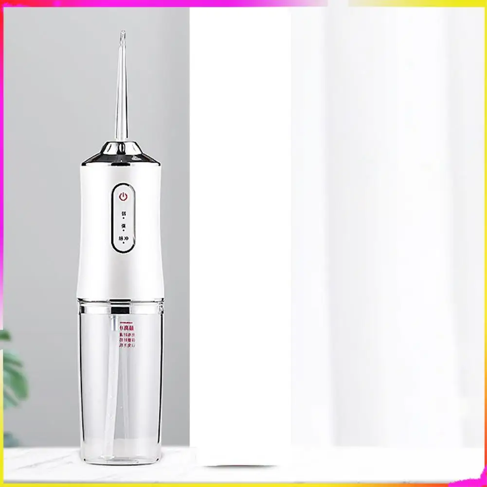 M04K جهاز ري الفم المحمول جهاز تنظيف الأسنان بالماء USB قابلة للشحن المياه النفاثة الخيط خلة أسنان 4 طائرة تلميح 220 مللي 3 طرق الولايات المتحدة التوصيل