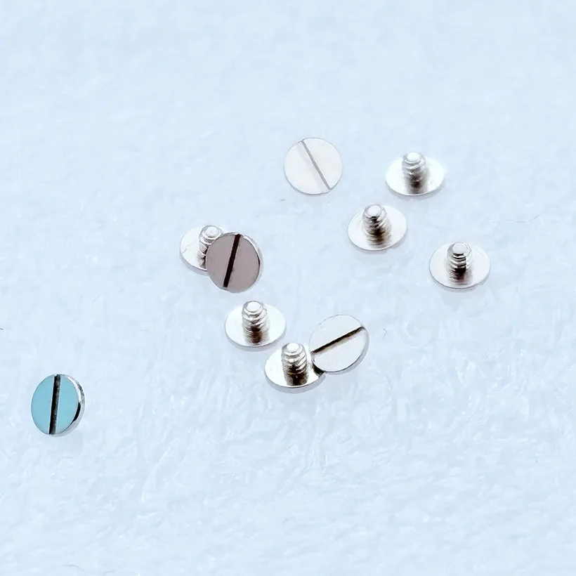 10pcs Watch accessories 7750 movement automatic hammer screw 7751 automatic gyro screw 7753 pendulum screw