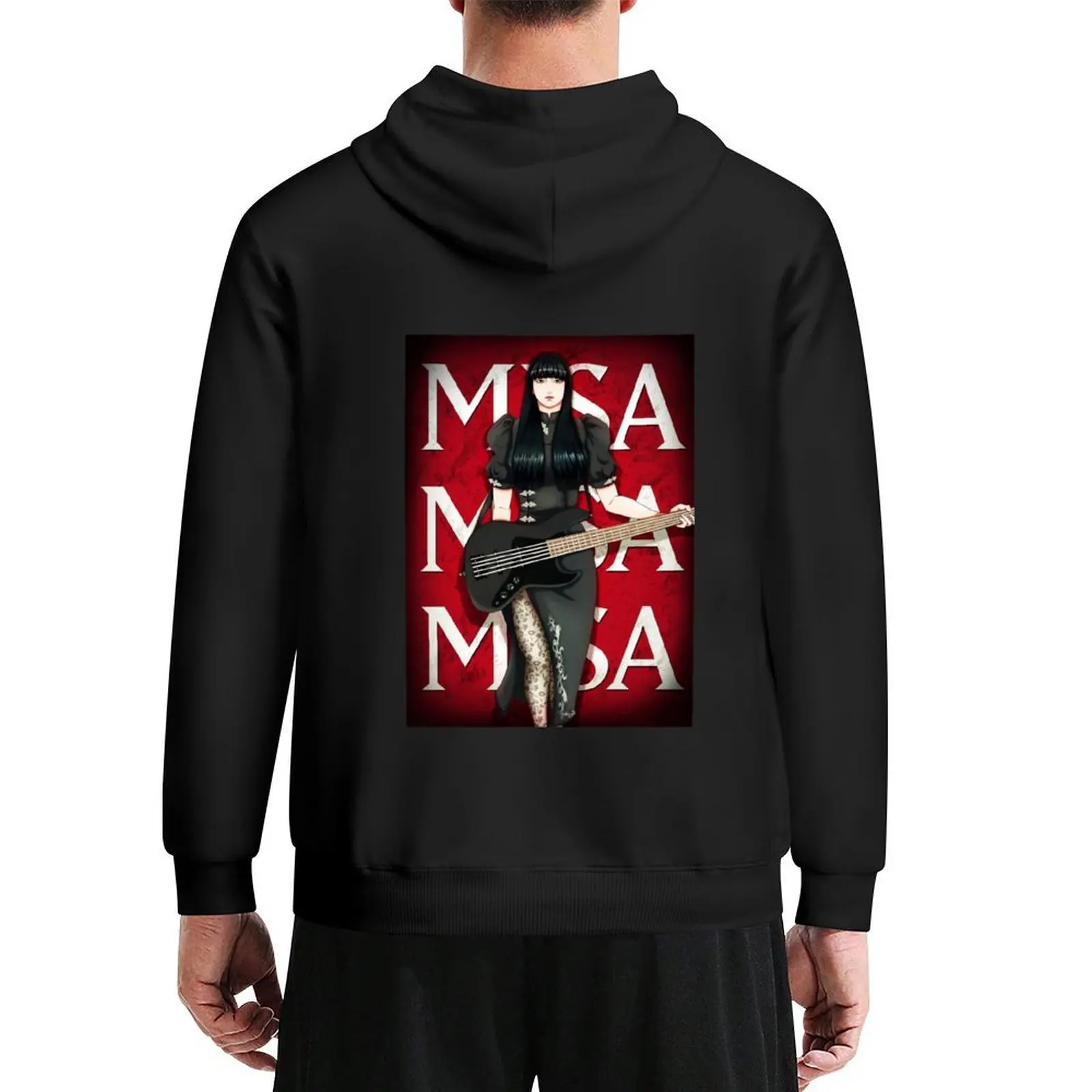 

Band Maid Misa Gift For Men Hoodie mens designer clothes men's sweat-shirt set men wear anime clothes tracksuit