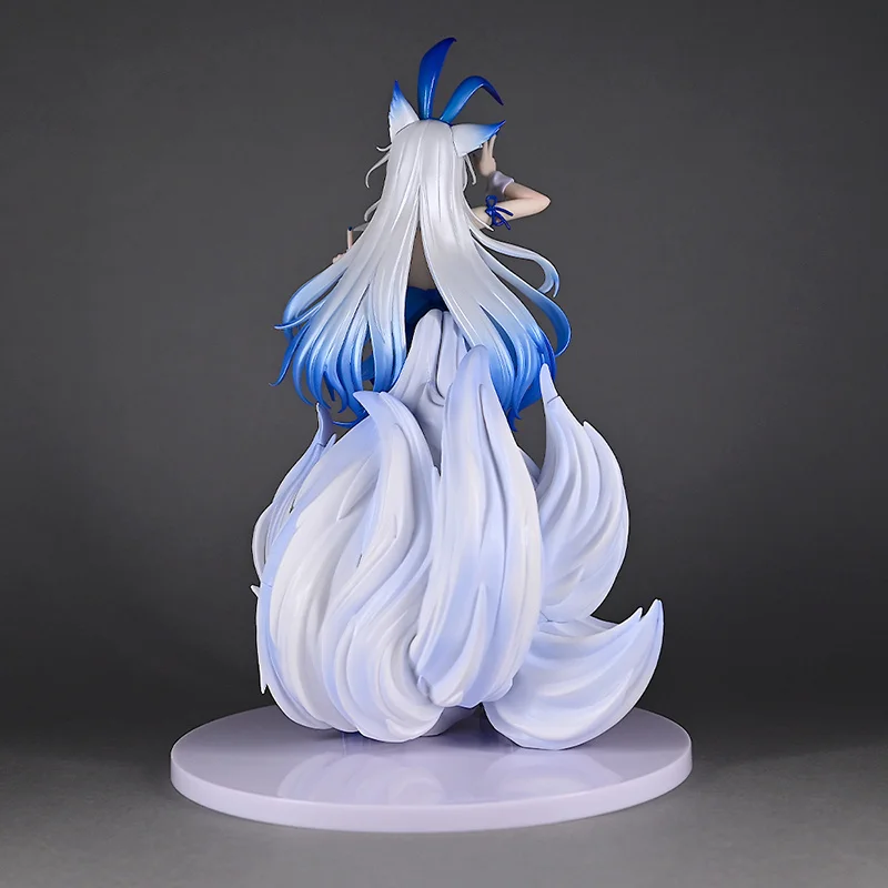 Figuras de anime azur lane gk shinano linda menina ornamento coelho menina brinquedos da moda desktop crianças boneca modelo presente colecionáveis