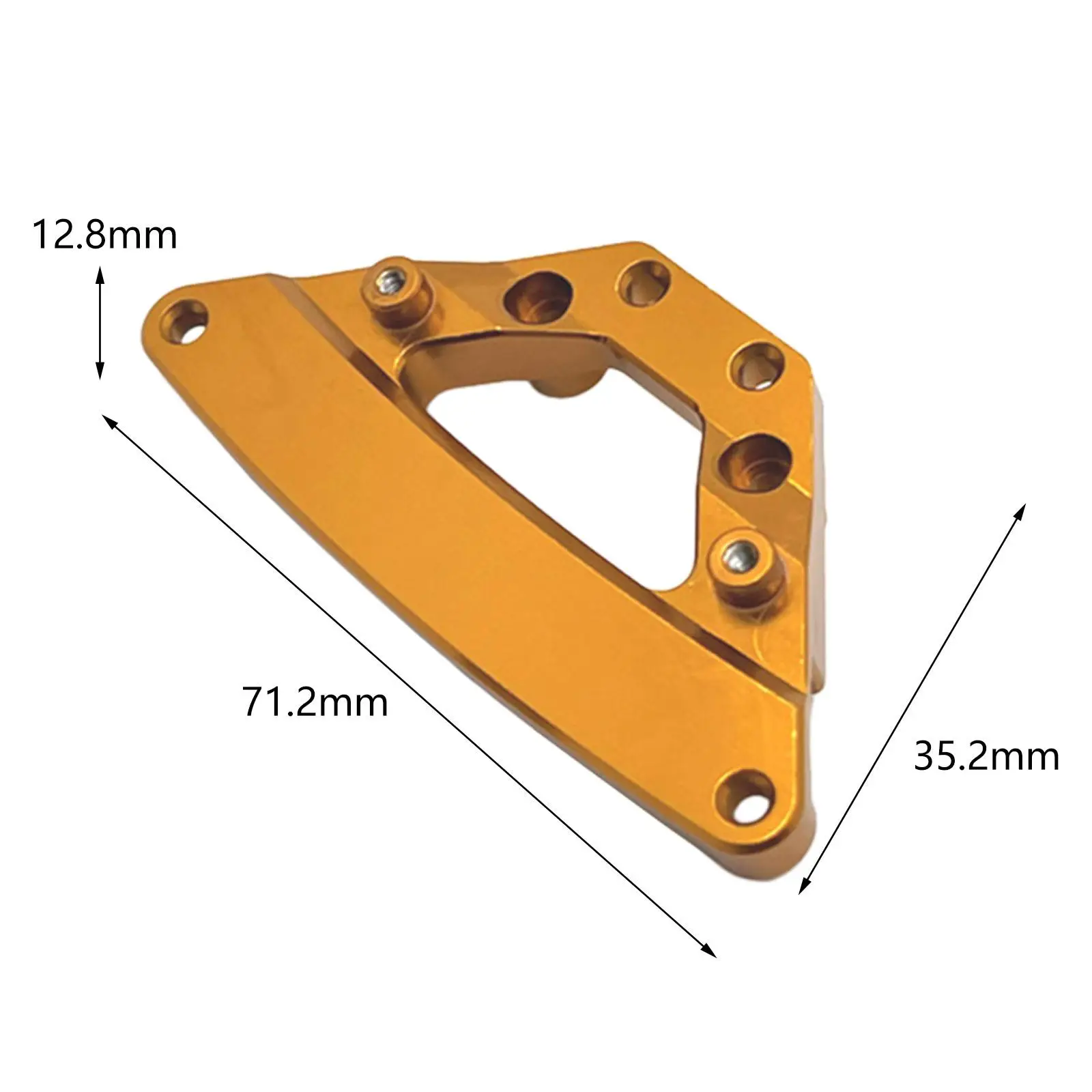 RC Frente Traseira Corpo Posts Fixação Suporte, Substituição Shell, Coluna Fixação Parte para 01:14 RC Crawler Car, DIY Acessórios