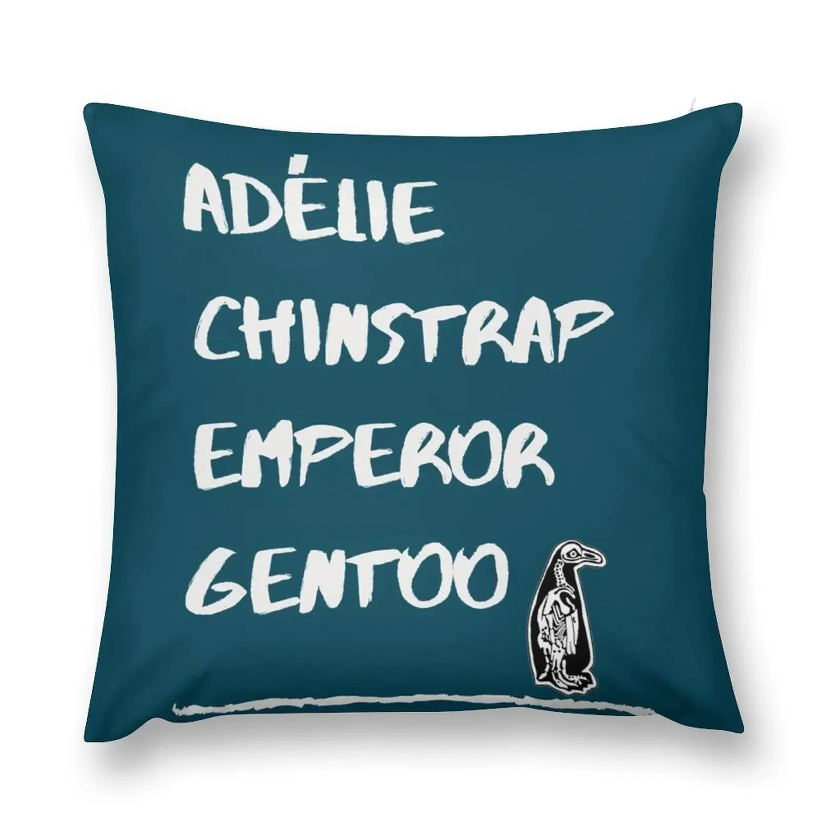 Atypical Autism Penguin Mantra Essential Throw Pillow Custom Cushion Decorative pillow case pillow