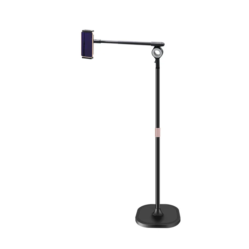 

Lazy mobile phone holder Metal floor live broadcast pad Tablet PC lifting live broadcast bracket