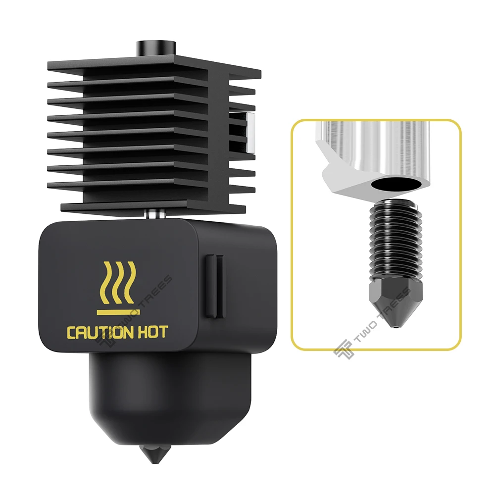 3D Printer parts Hot‑End Upgrade Parts Fast‑Speed Hotend Kit： 0.2/0.4/0.6/0.8mm Hardened Steel Nozzle For Bambu Lab A1\A1 Mini..
