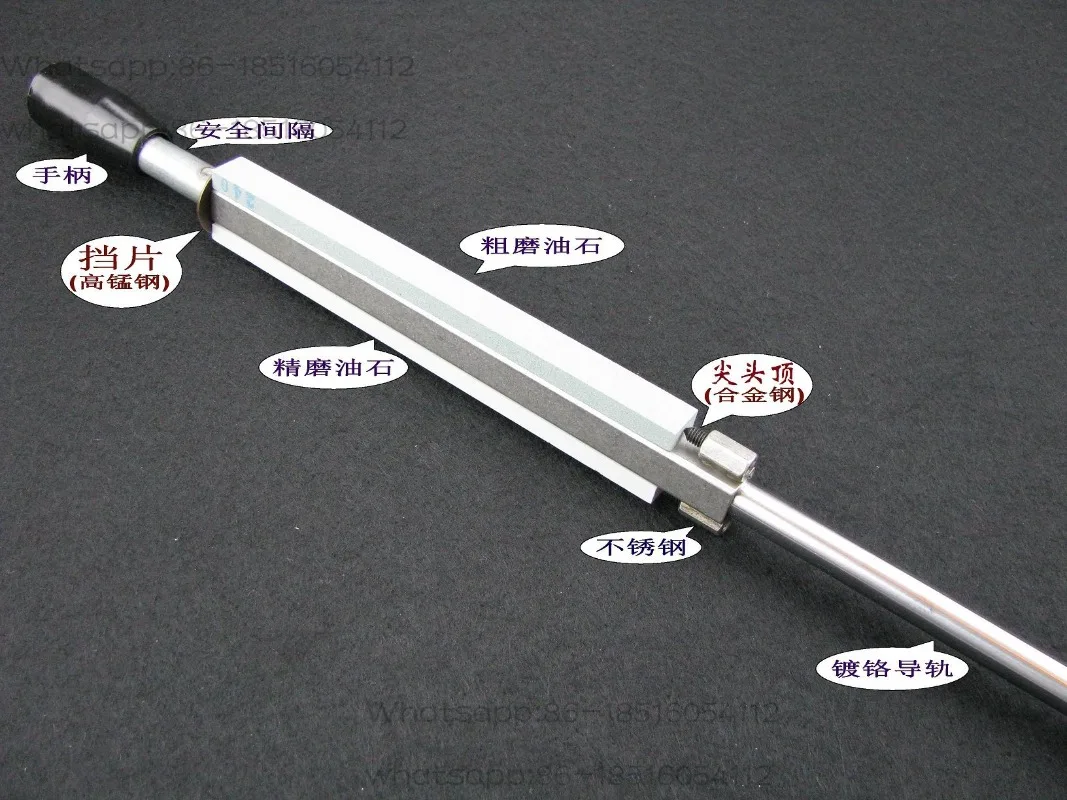 Angular Fixed Joystick - A Special Accessory for The Chrome Guide Rail Version of The Gantry Shaped Fixed Angle Sharpener
