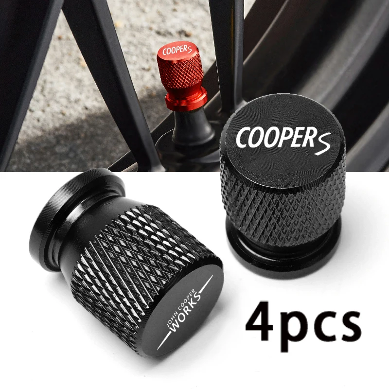 

Car Wheel Tire Valve Caps Tyre Stem Covers Airdust Waterproof For MINI COOPERS F54 F53 F57 F58 R50 R52 R57 R58 R60 R61