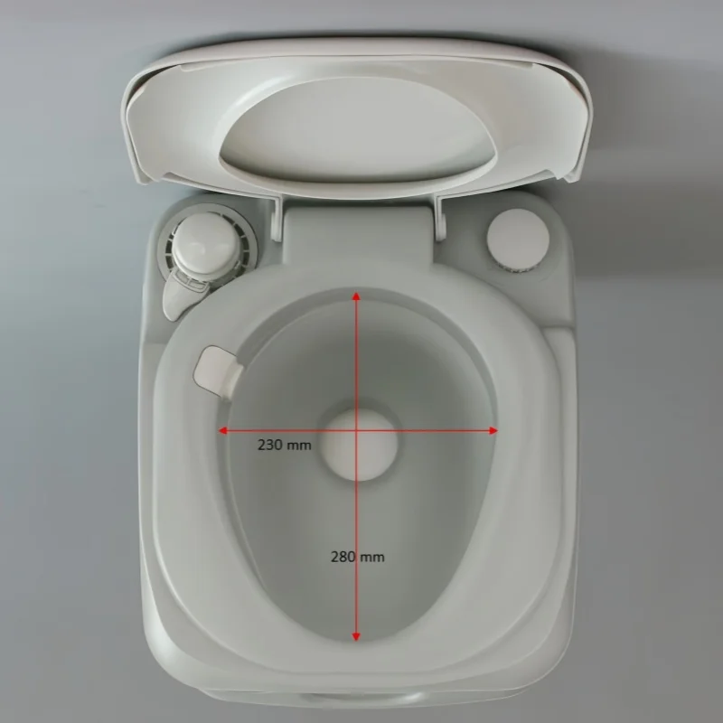 Comfort Portable Flush Mobile Toilet for RV Camping
