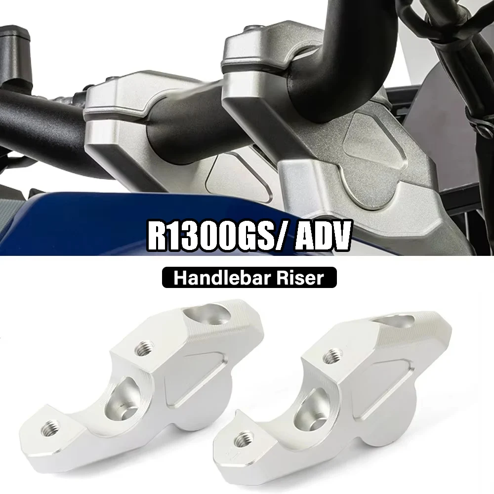 

For BMW R 1300 GS R1300gs R1300GSA R1300GS Adventure Motorcycle Handlebar Riser Bar Mount Handle Clamp Kit 2023-2025