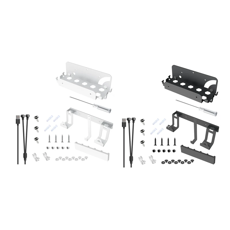 

AA79 New For Switch/Switcholed With One Out Two Magnetic Charging Wires 2 In 1 Portable Host Handle Wall Bracket