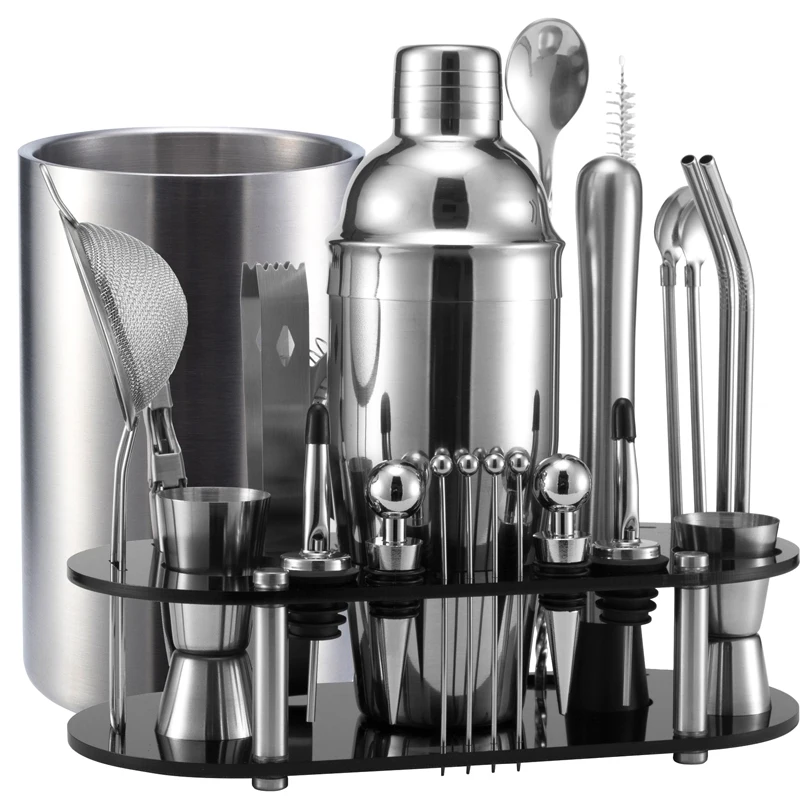 Creative, New Entry-Level Stainless Steel Bartender Set Beat Lemon Snow Jug Bar Cocktail Concoction