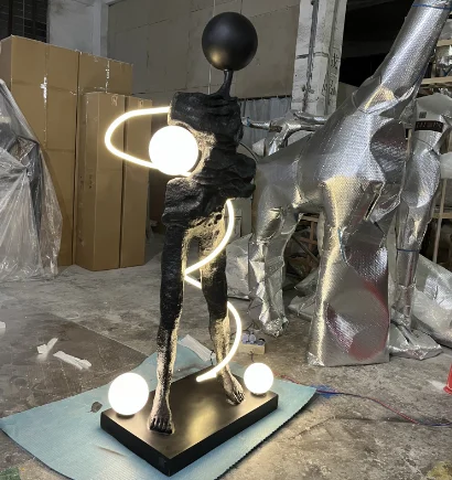 Multiple Styles Luxury Shell Floor Lamp Creative Designer Coffee Table Floor Lamp Living Room Modern LED Art Floor Lamp