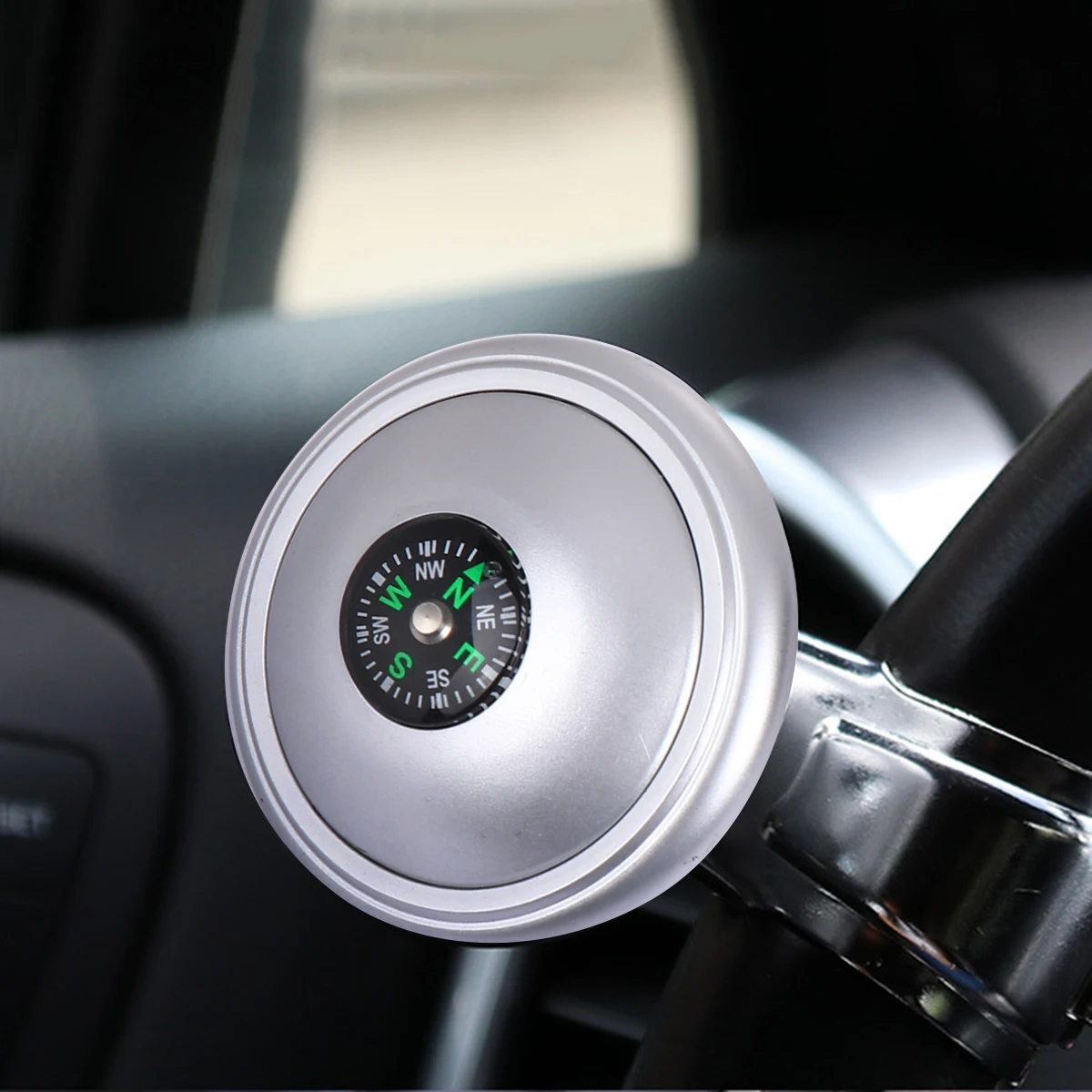 

Steering Wheel Booster Knob Handle Car Turning Helper Accessories Rubber Ring Easy Install Superior Quality Steering