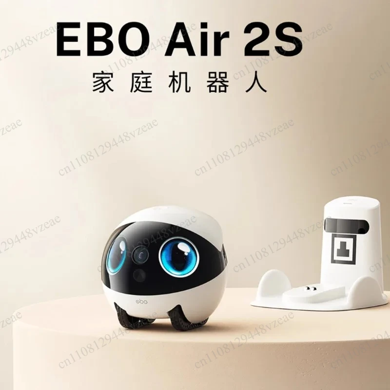 Companion with Video Chat Mobile Camera for Home Security New Enabot EBO Air 2S Home Robot New Model Intelligent Pet Monitoring