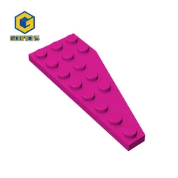 Gobricks 10PCS Bricks Parts Wedge Plate 8 x 3 Right Compatible with 50304 pieces of children's toys Building Blocks Technical