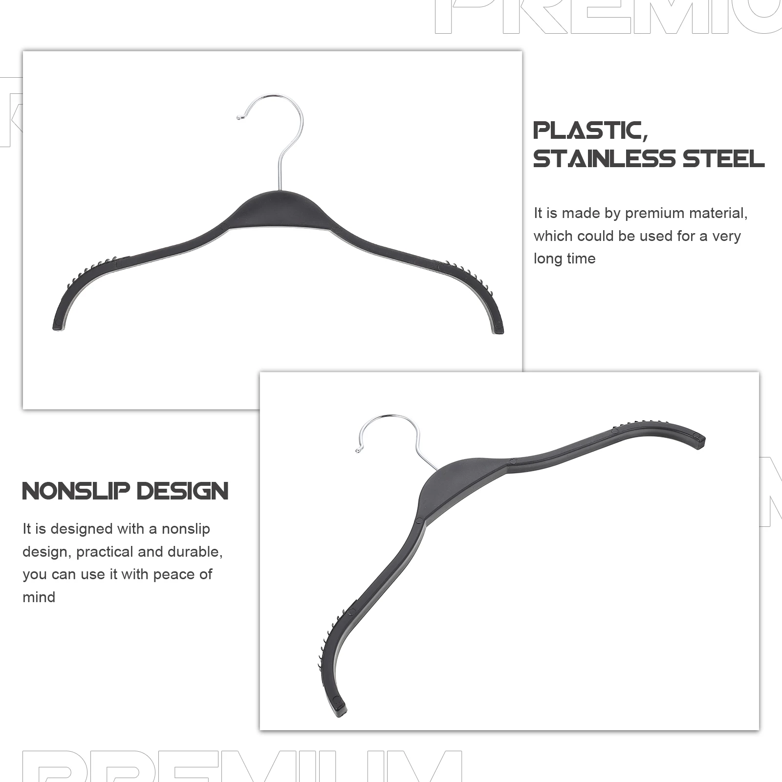

Non-slip Hanger Jacket Hangers for Coats Clothes Heavy Duty Suit Closet Clothing