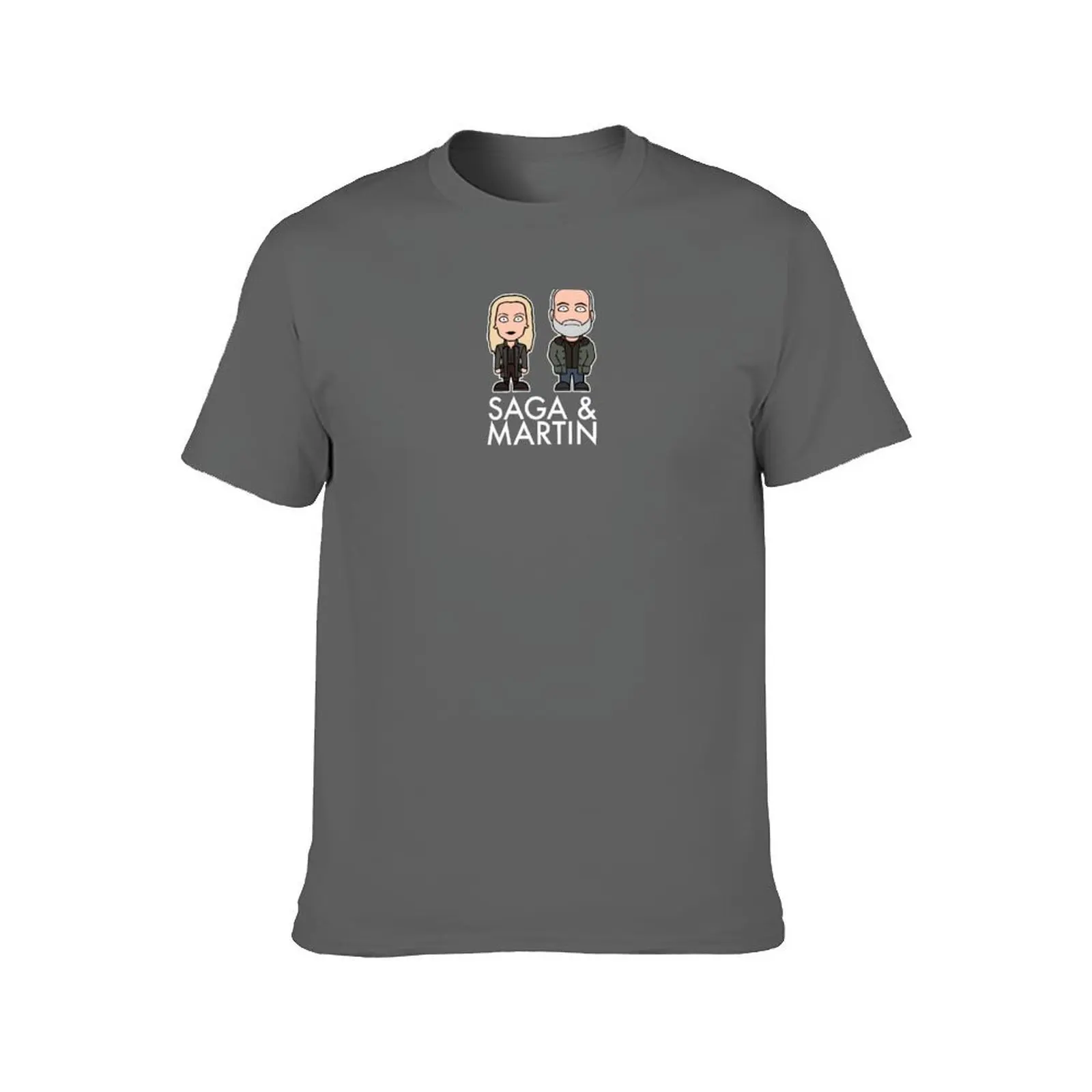 Saga and Martin T-Shirt sublime croswit shirt man plain t shirts men