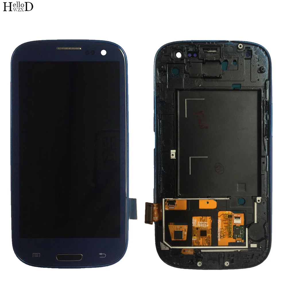 

TFT LCD For Samsung Galaxy S3 i9300 i9300i i9301 i9308i Touch Screen Digitizer LCD Display Adjust Panel Sensor Frame Tools