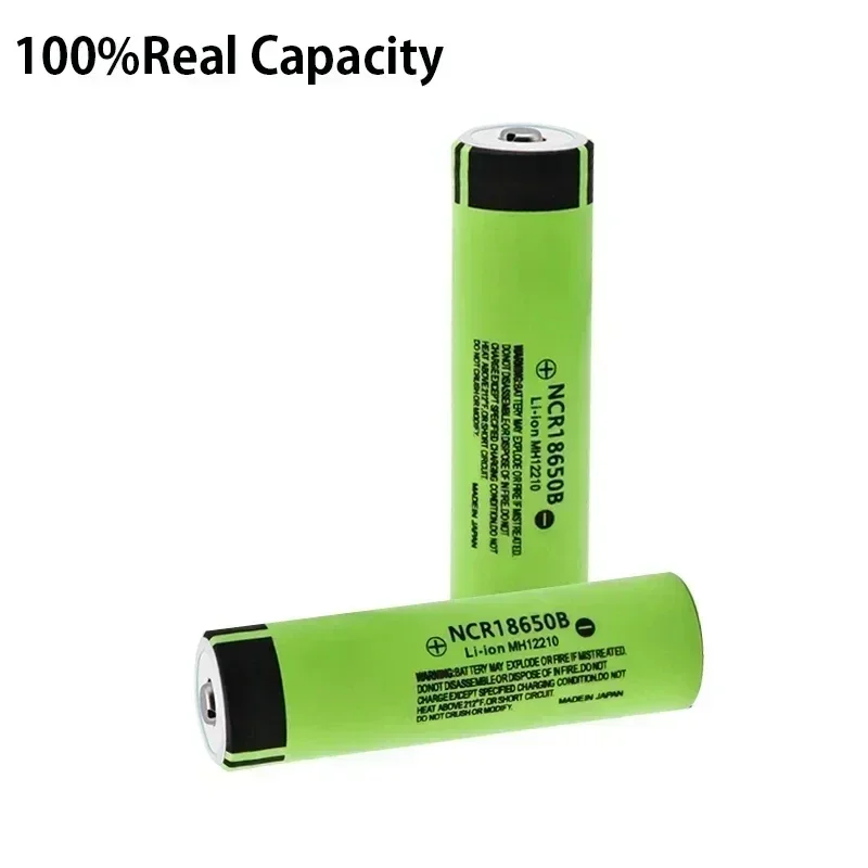 INR18650-34B 3400mAh 3.7V 20A Rechargeable 18650 Lithium Ion Battery for Toys Power Tools Flashlight