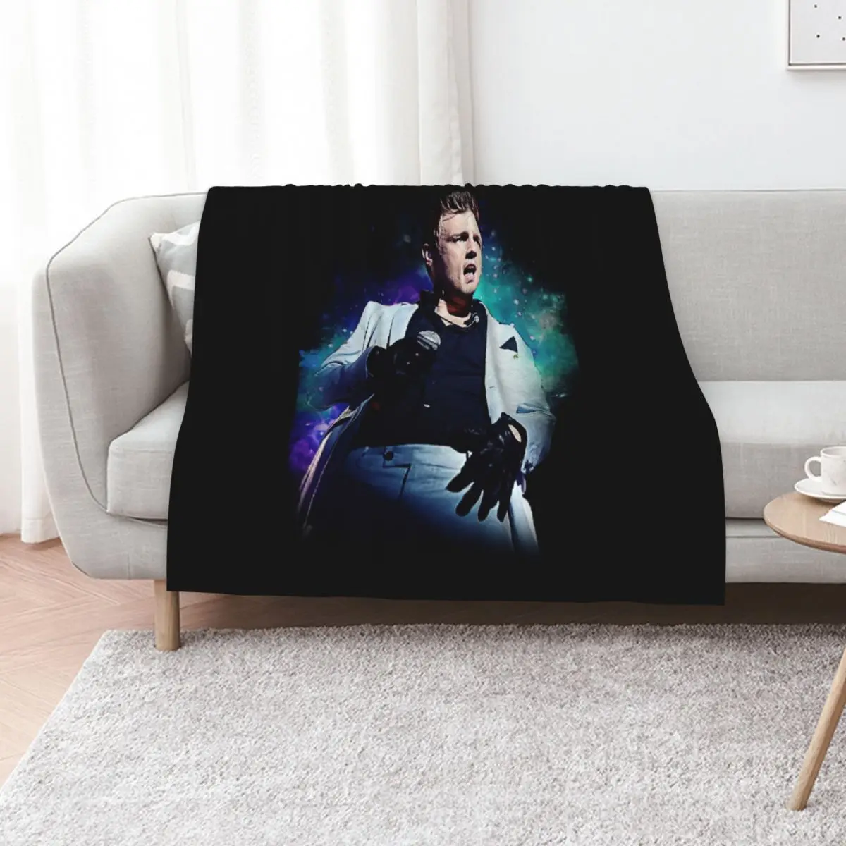 

Nick Carter Galaxie Throw Blanket Thin heavy to sleep Bed covers Thermals For Travel Blankets