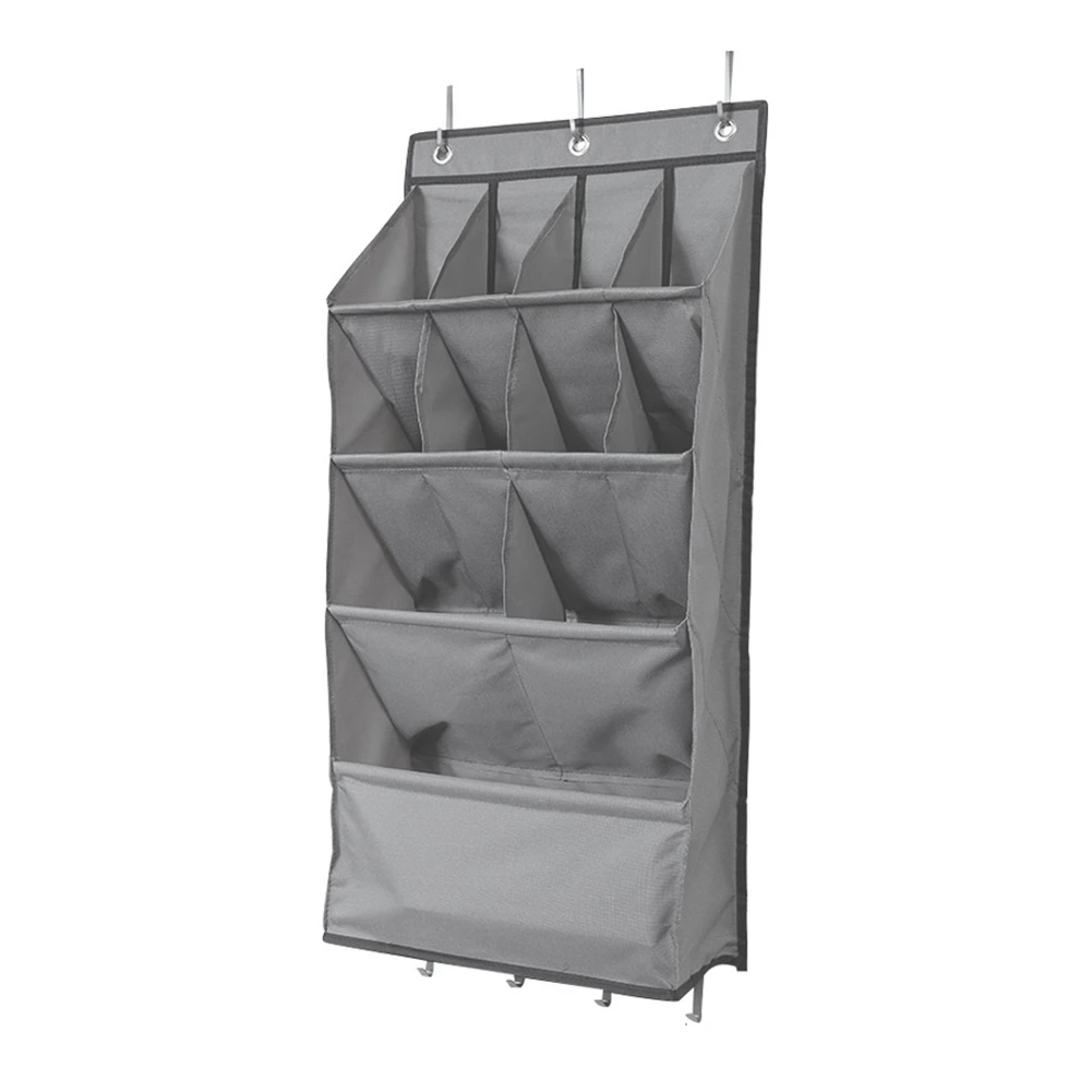 AT33 Storage Bag Behind Door Hanging Footwear Organizer Shoe Rack with Large Deep Pockets Closet Shoe Rack Shoe Rack A