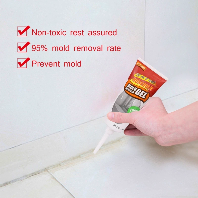 Multifunctional Mold Remover Gel Cleaning Agent Furniture Tile Floor Stain Cleaner Gel Fast Acting Household Dropship