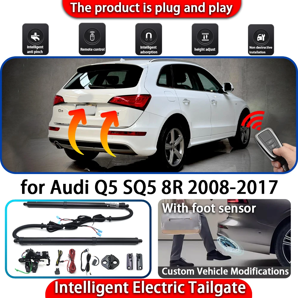 

ZhuCamX Smart Powered Tailgate System for Audi Q5 SQ5 8R 2008-2017 Automatic Intelligent Electric Trunk Lift Control Kit