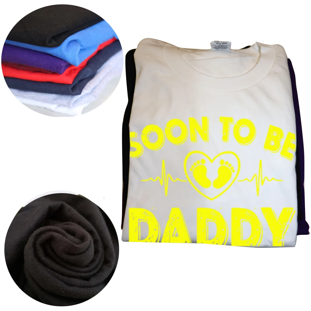 Soon To Be Daddy est 2026 New Dad Vatertag Erstlings-Vater T-Shirts Humor Streetwear T-Shirt Kurzarm Unisex Lockere Kleidung – Detail 3