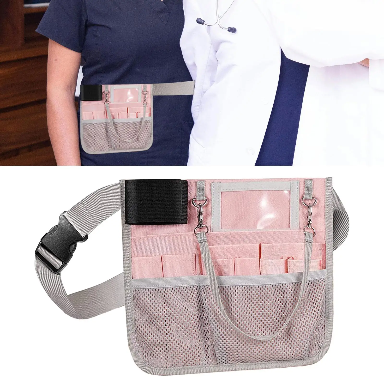 Nurse Fanny Pack Nursing Supplies Apron Hip Bag for Women Utility Waist Pack Nursing Bag Nurse Pouch Waist Bag Nursing Tool Belt