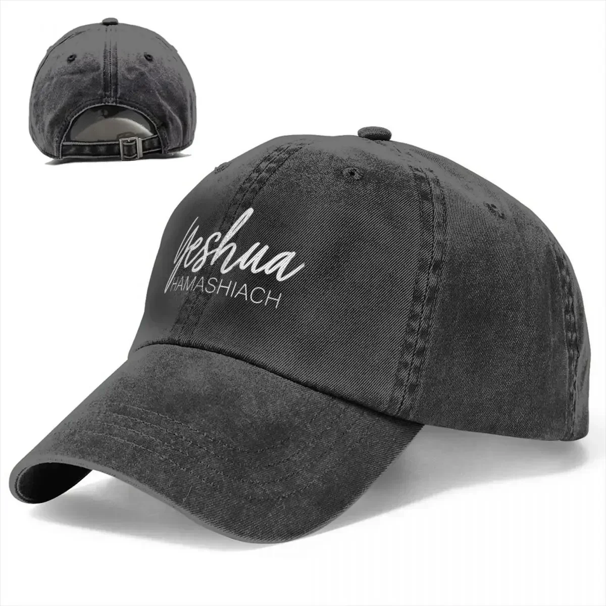 New Yeshua Hamashiach Baseball Cap The Messiah Retro Unisex Washed Hip Hop Hats Hot Sale Casual Kpop Snapback Cap Birthday Prese