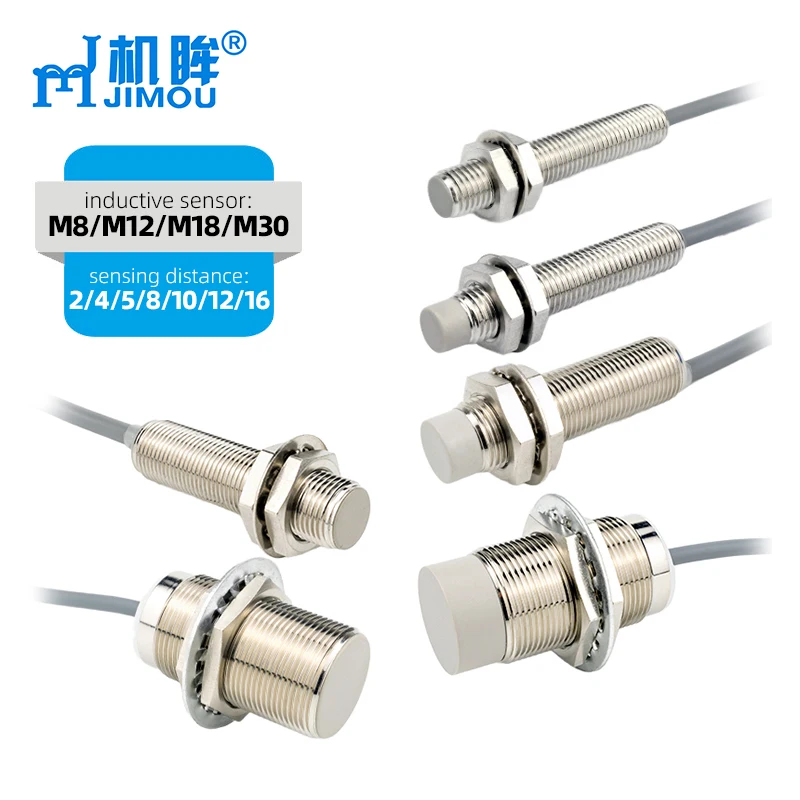 Manufacture oem AC 2 Wires M12 M18 M30 Distance Measurement Sensor Magnetic pnp nc induct Inductive Proximity Switch Sensor