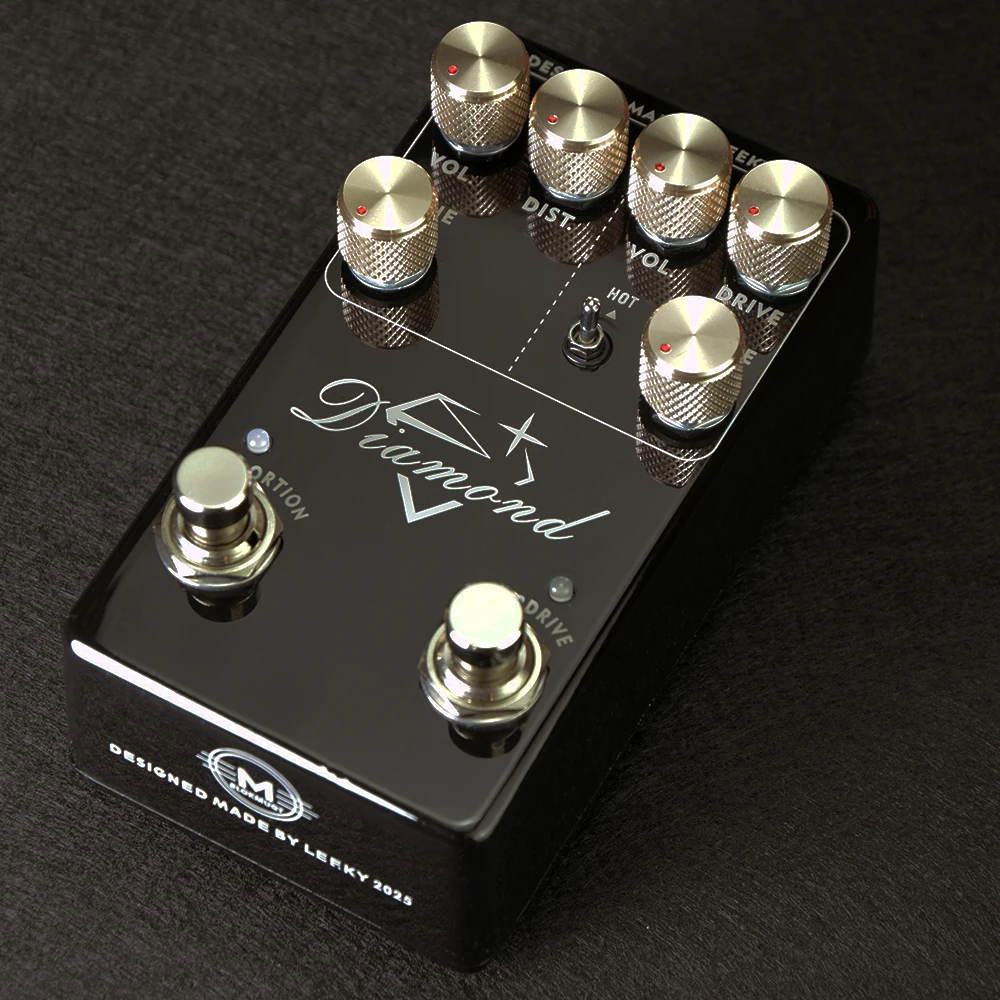 Blok Mugt Distortion And Overdrive Guitar Effect Pedal True Bypass For Guitar By Leeky,based On Moollon Tone