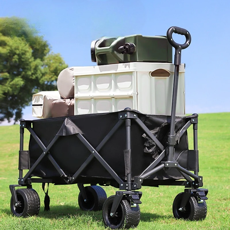

Carbon Steel Compact Collapsible Outdoor Cart,200kg Capacity,Space-Saving Design,Wear-Resistant Wheels for Easy Transport