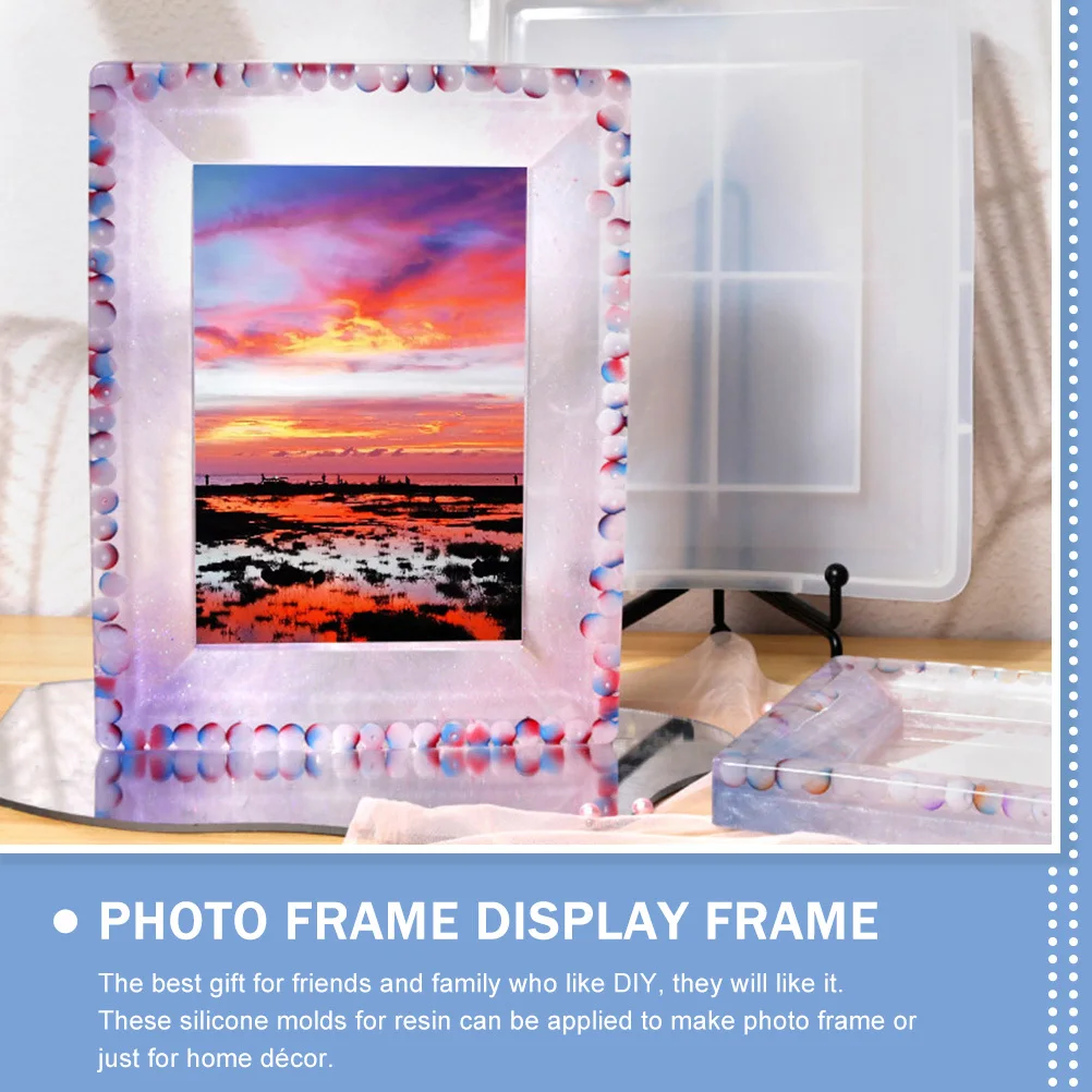 

Silicone Picture Frame Mold Diy Resin Casting Craft Molds For Epoxy Jewelry Decor Frame Molding Crafts Molds