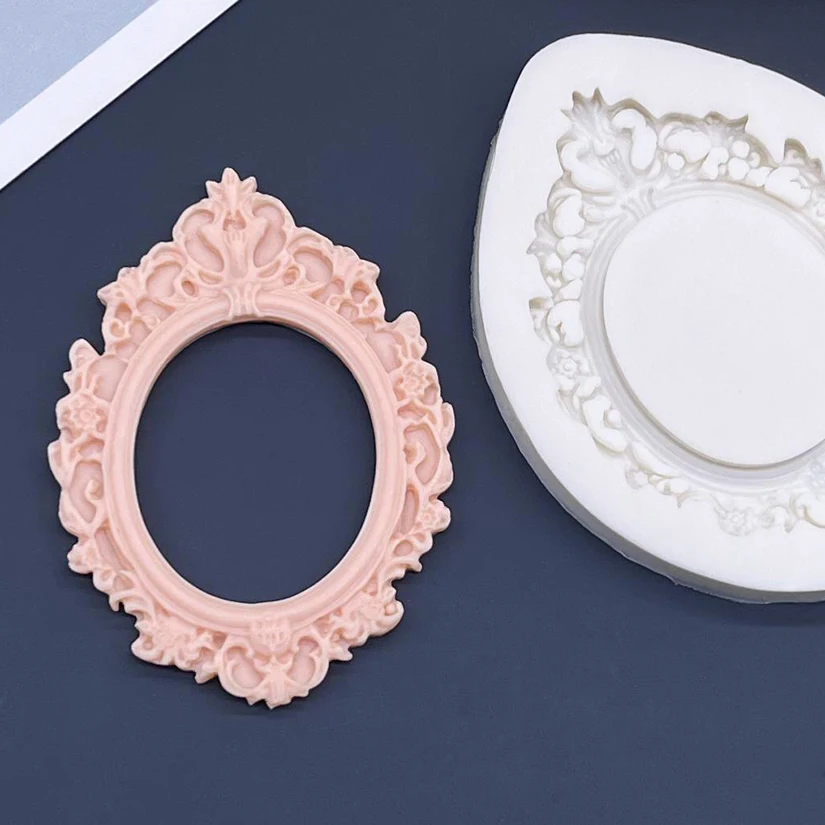 Rahmen Silikon Kuchen Backform Sugarcraft Schokolade Cupcake Harz Werkzeuge Fondant Dekorieren Werkzeuge