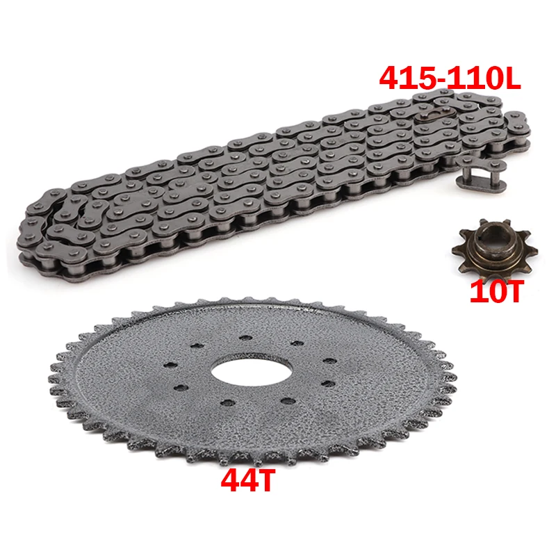 44 Tooth Rear Drive Sprocket Engine Set Mount Pads Kit Fit 49cc 66cc 80cc Motorised Bicycle Bike Rear Drive Sprocket