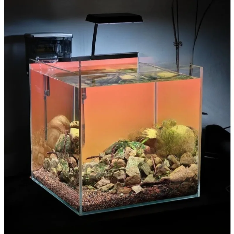 RGBW Color Changing Fish Tank Background Light Board Acrylic Luminous Panel for Aquarium Landscape Custom Eco Tank Light
