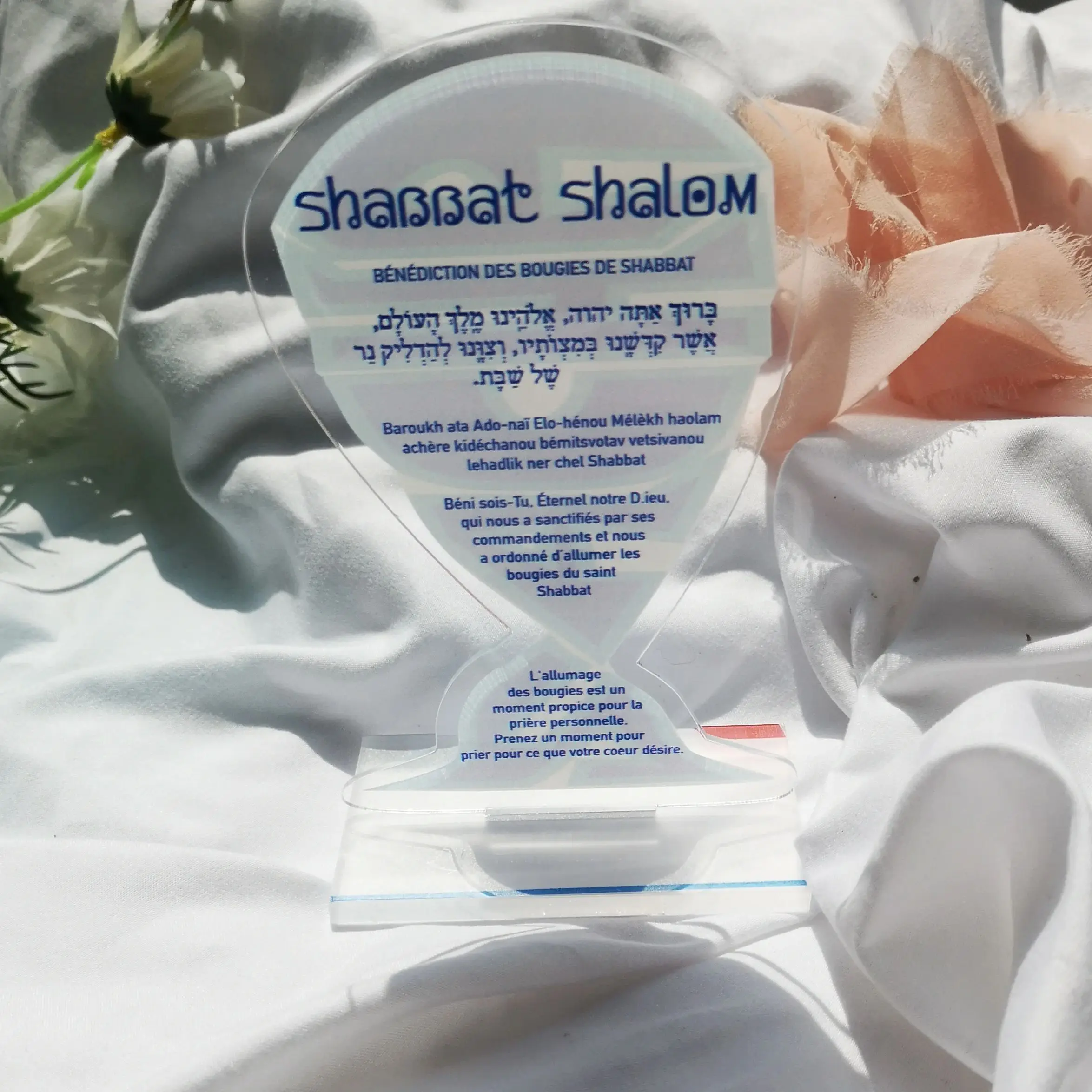 

Acrylic Mini Invitation Card Fish With Base