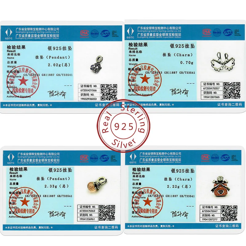 الأصلي سحر قلادة بها خرزات 925 فضة القط باو القوس فتاة الكرز اليراع القلب سحر صالح سوار DIY بها بنفسك النساء المجوهرات هدية