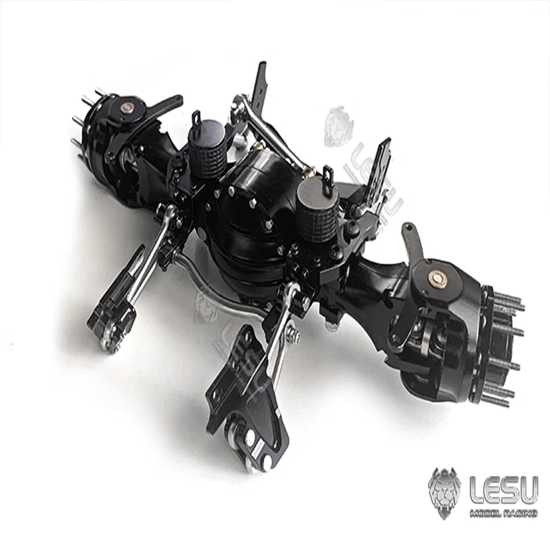 

LESU Metal Steering Axle Shock Absorber Airbag Suspension X-8022-A for Tamiya 1/14 RC Truck Model Toy Upgrade Modification Parts