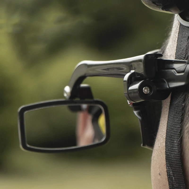 {NN72} Gafas de Ciclismo para Bicicleta, Espejo Retrovisor 360, Ajuste de Visión Trasera, Soporte para Gafas, Casco