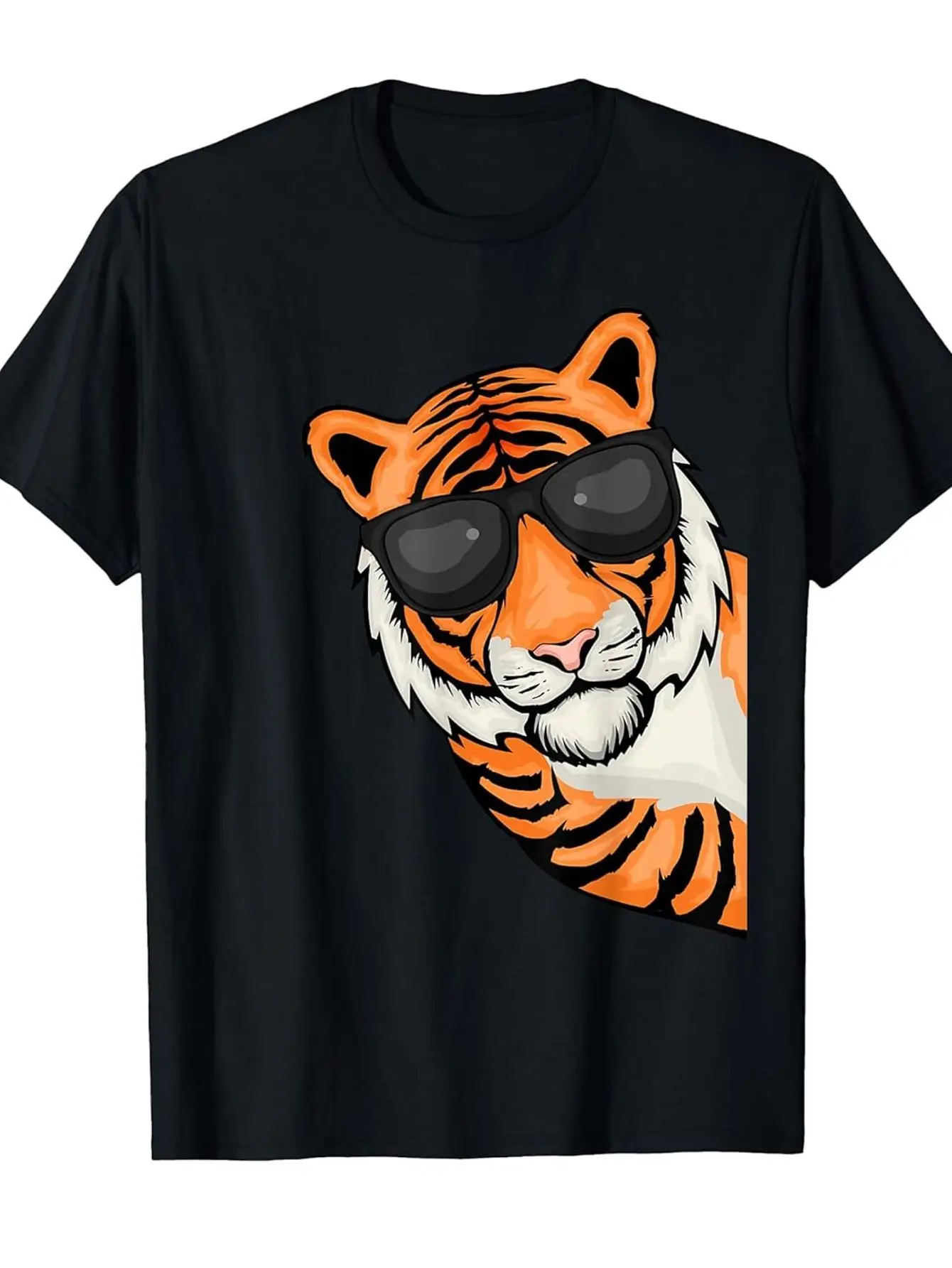 

Men's Loose Fit Casual Short Sleeve Cotton T-Shirt